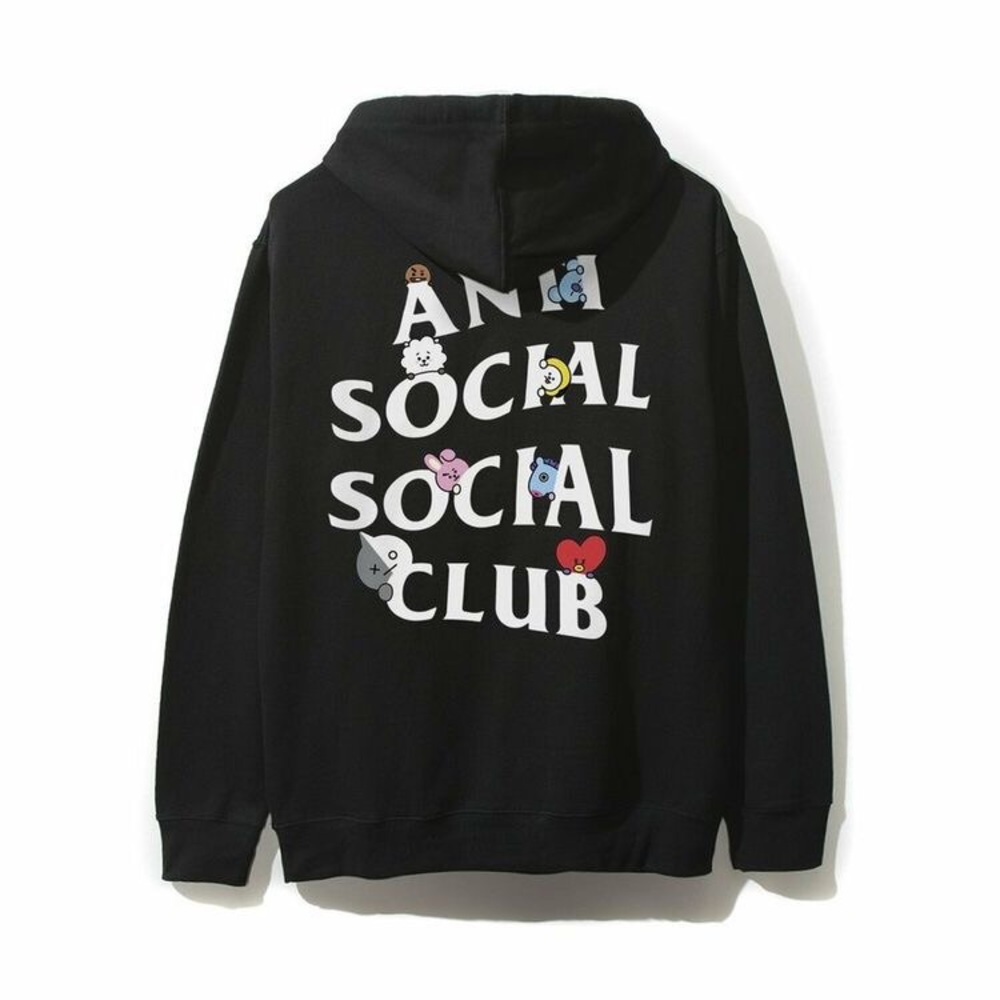 BT21 x Anti Social Social Club Collab Hoodie (XS)
